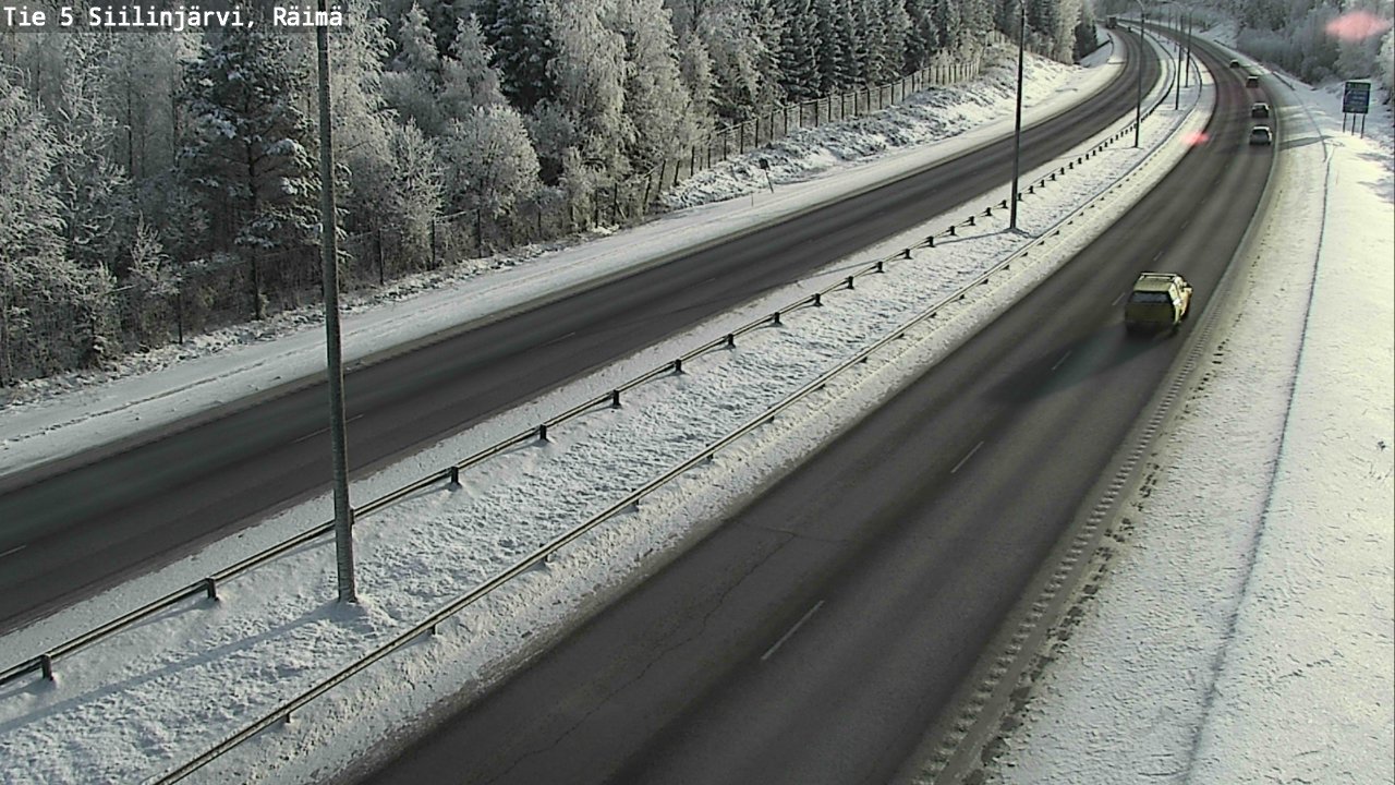 Kelikamerat Kuva Tie 5 Siilinjärvi, Räimä, Siilinjärvi, Pohjois-Savo