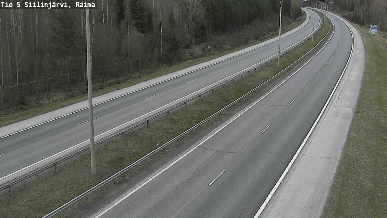Kelikamerat Kuva Tie 5 Siilinjärvi, Räimä, Siilinjärvi, Pohjois-Savo