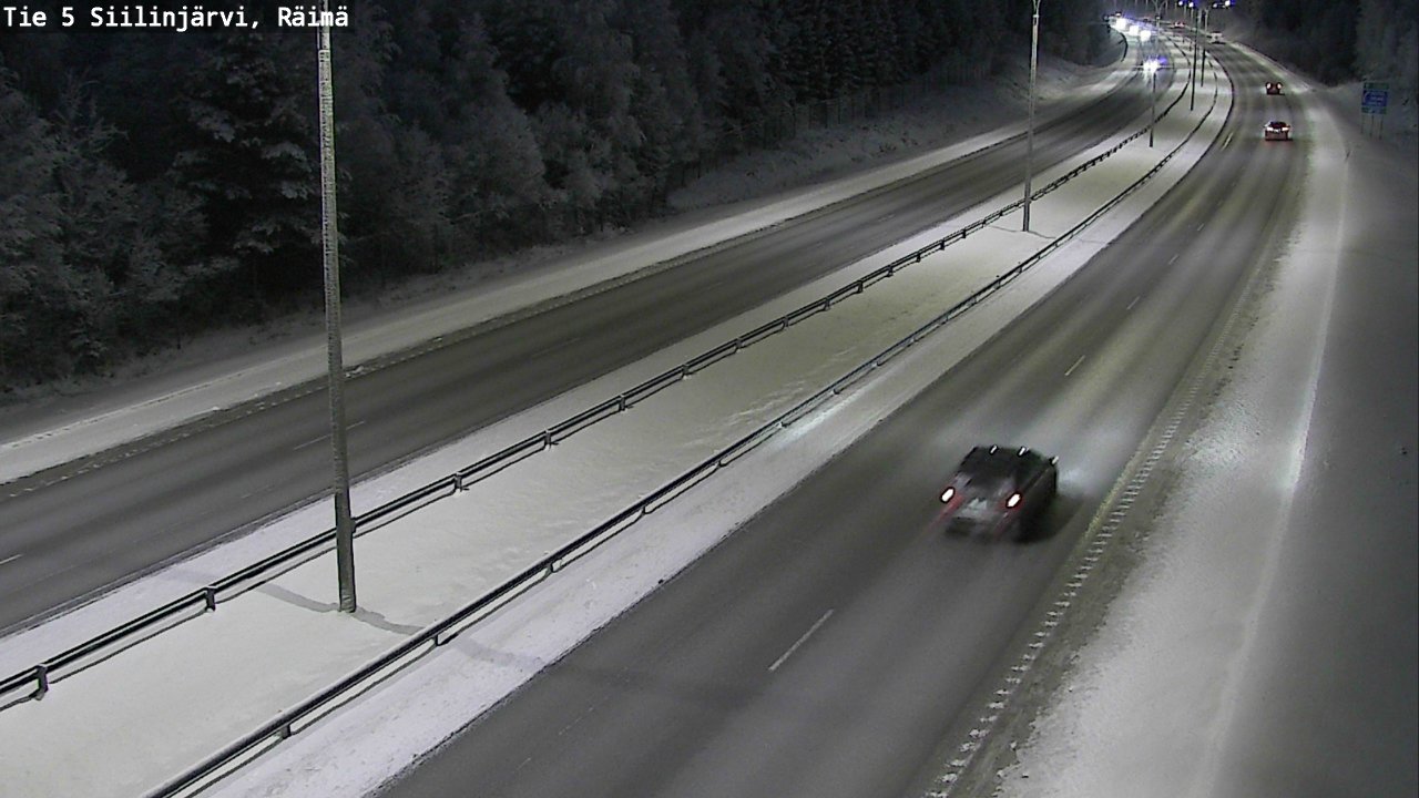 Weather Camera Image Väg 5 Siilinjärvi, Räimä, Siilinjärvi, Pohjois-Savo
