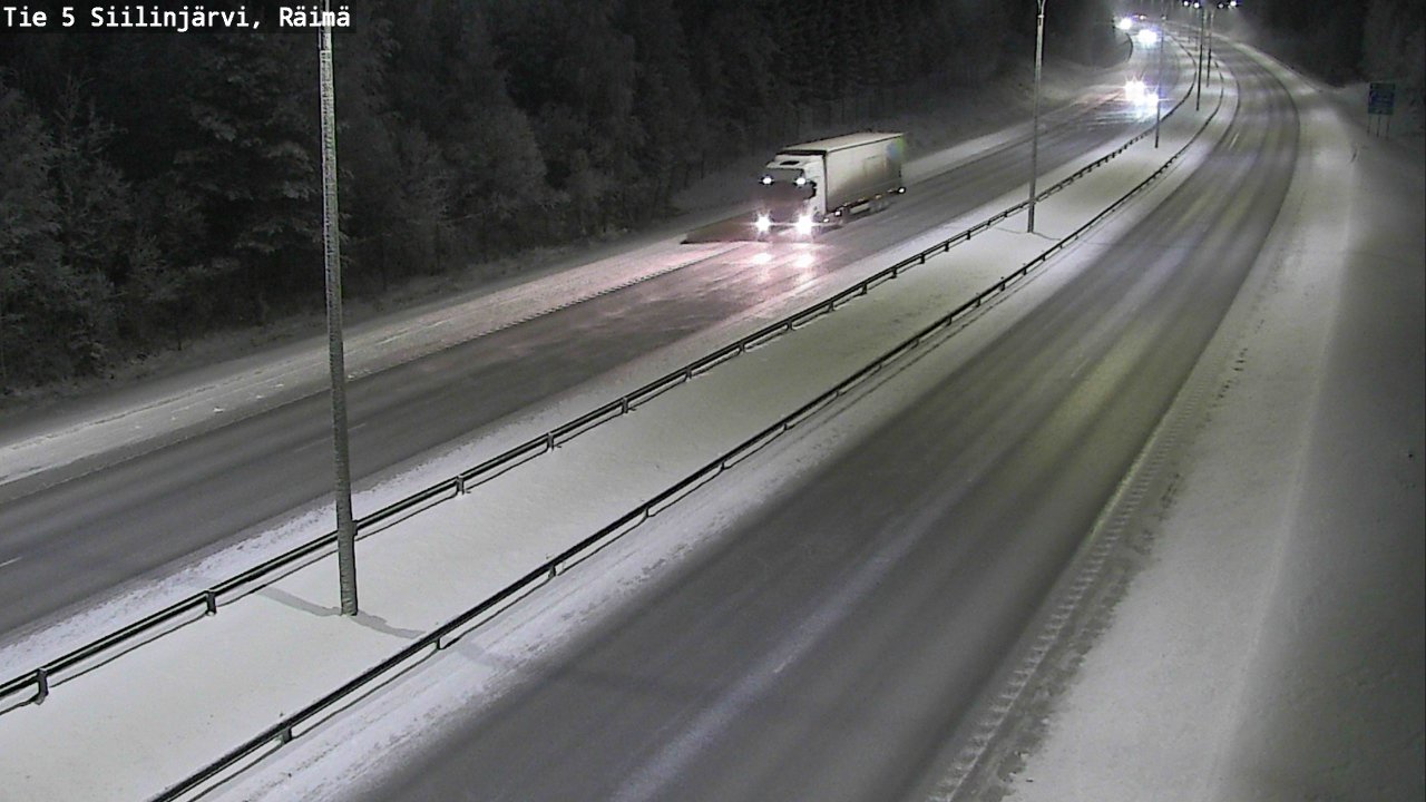 Kelikamerat Kuva Tie 5 Siilinjärvi, Räimä, Siilinjärvi, Pohjois-Savo