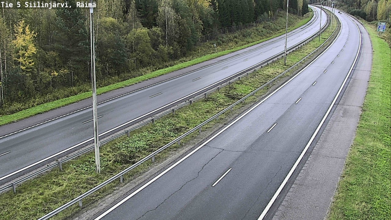 Kelikamerat Kuva Tie 5 Siilinjärvi, Räimä, Siilinjärvi, Pohjois-Savo