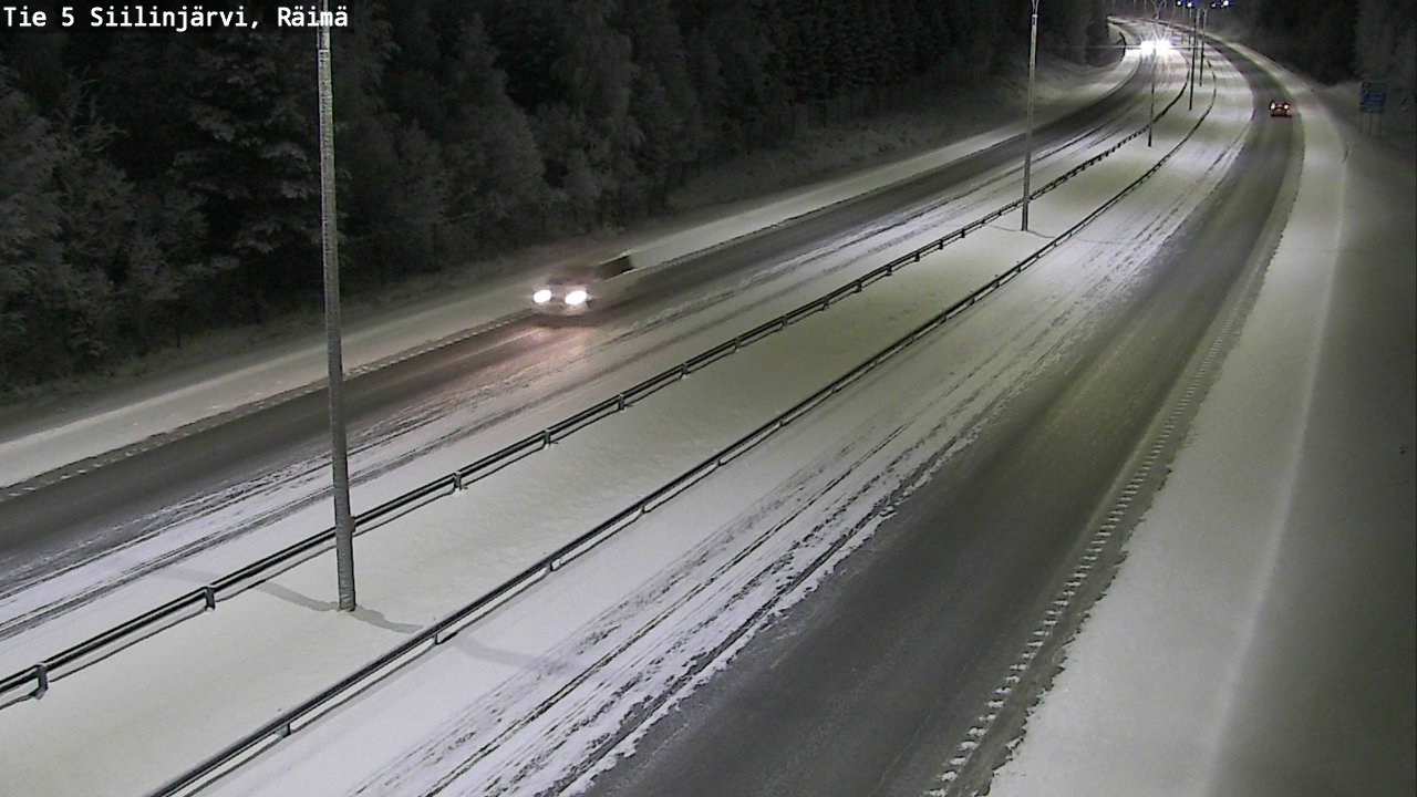 Kelikamerat Kuva Tie 5 Siilinjärvi, Räimä, Siilinjärvi, Pohjois-Savo