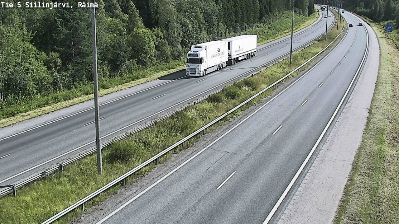 Kelikamerat Kuva Tie 5 Siilinjärvi, Räimä, Siilinjärvi, Pohjois-Savo