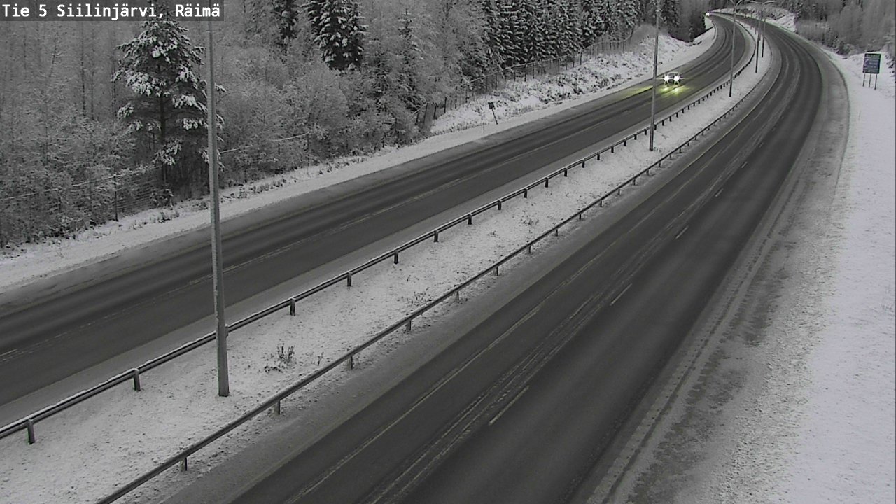 Kelikamerat Kuva Tie 5 Siilinjärvi, Räimä, Siilinjärvi, Pohjois-Savo