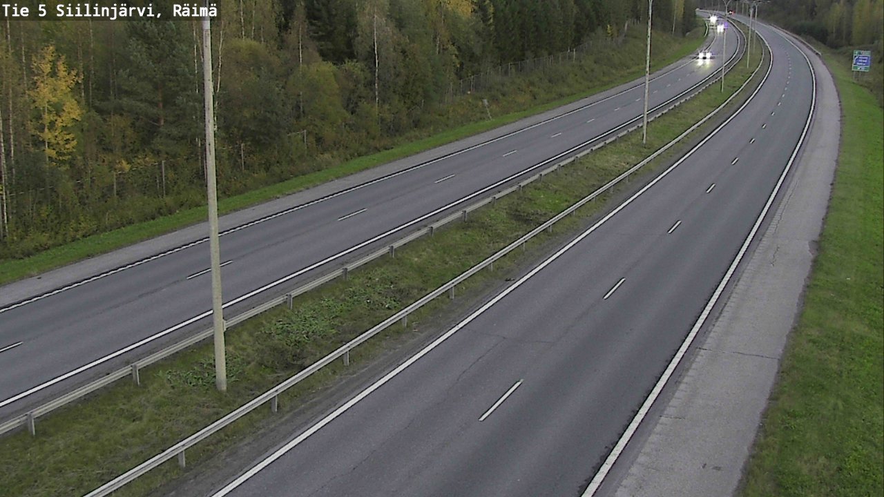 Kelikamerat Kuva Tie 5 Siilinjärvi, Räimä, Siilinjärvi, Pohjois-Savo