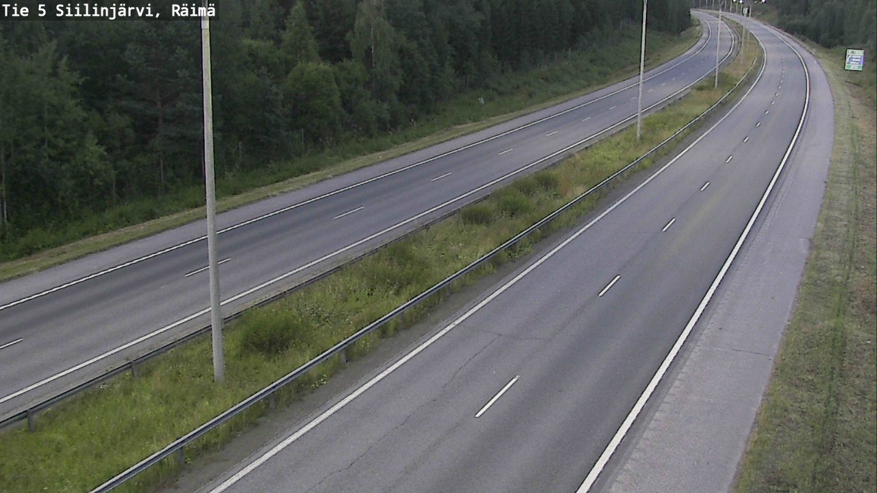 Kelikamerat Kuva Tie 5 Siilinjärvi, Räimä, Siilinjärvi, Pohjois-Savo