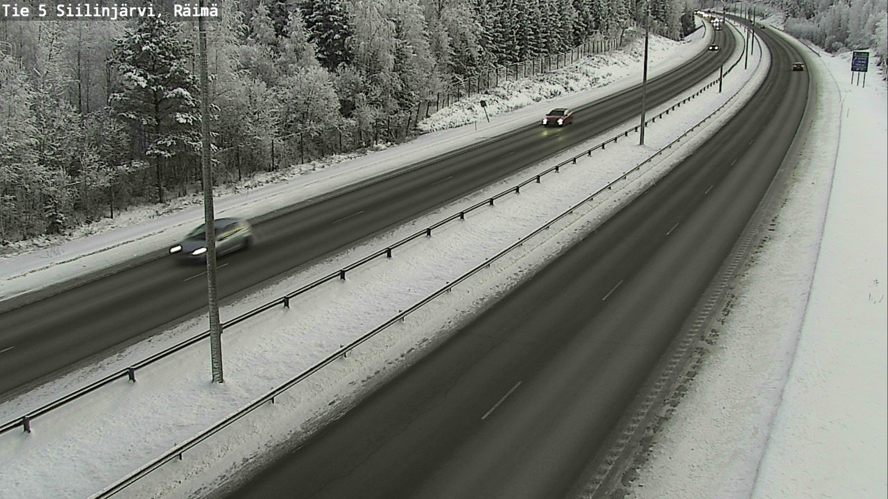 Kelikamerat Kuva Tie 5 Siilinjärvi, Räimä, Siilinjärvi, Pohjois-Savo