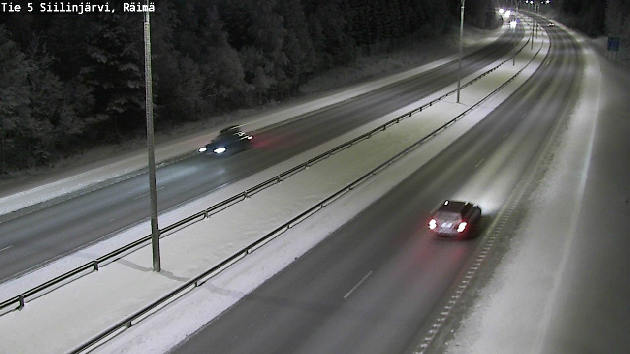 Weather Camera Image Väg 5 Siilinjärvi, Räimä, Siilinjärvi, Pohjois-Savo