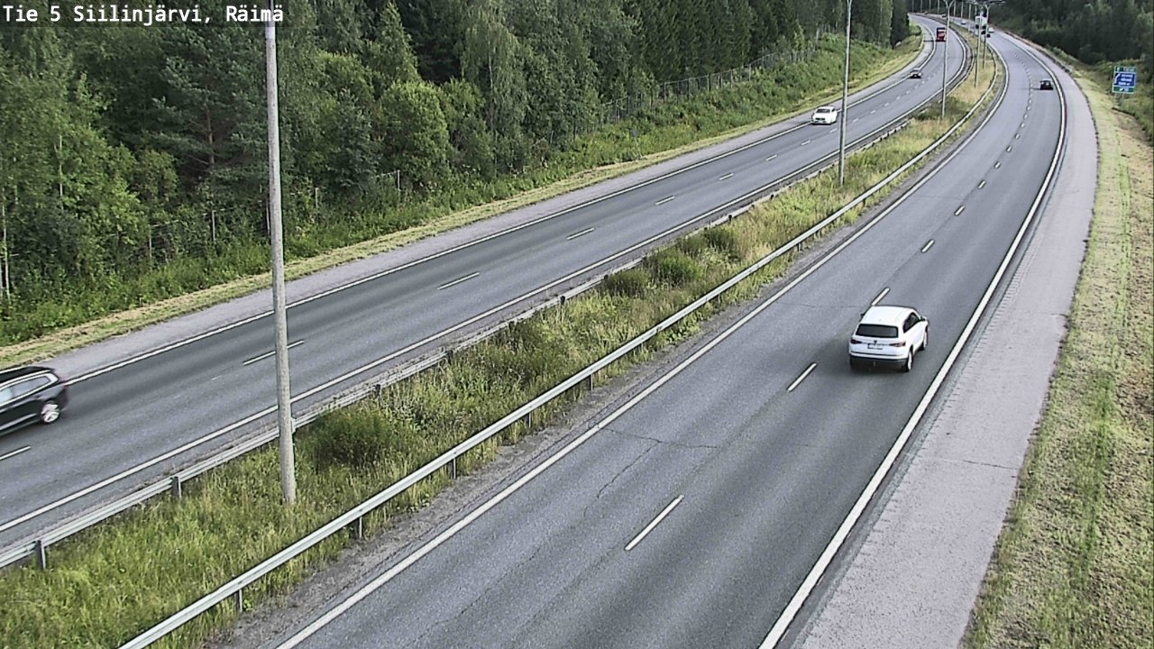 Kelikamerat Kuva Tie 5 Siilinjärvi, Räimä, Siilinjärvi, Pohjois-Savo