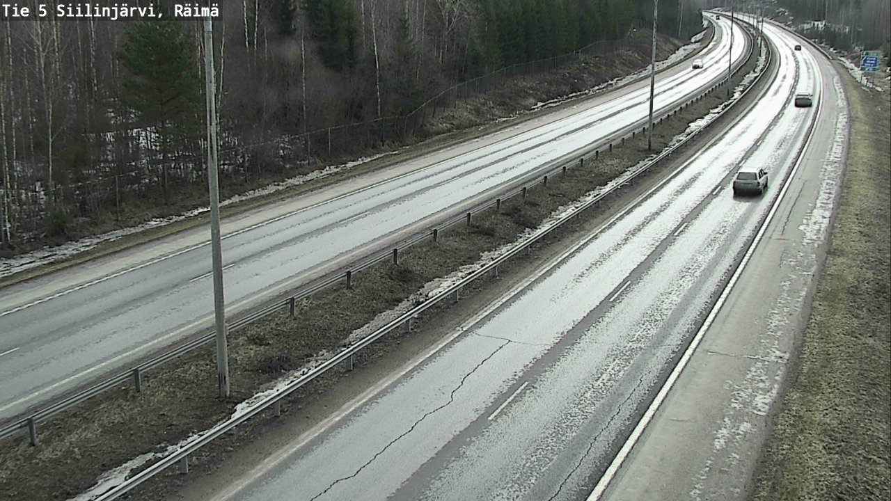 Weather Camera Image Väg 5 Siilinjärvi, Räimä, Siilinjärvi, Pohjois-Savo