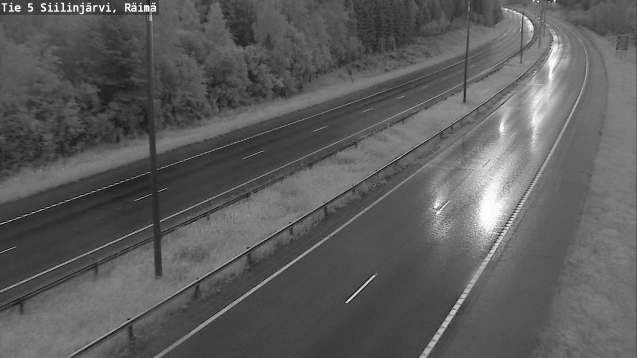 Weather Camera Image Road Siilinjärvi, Räimä, Siilinjärvi, Pohjois-Savo