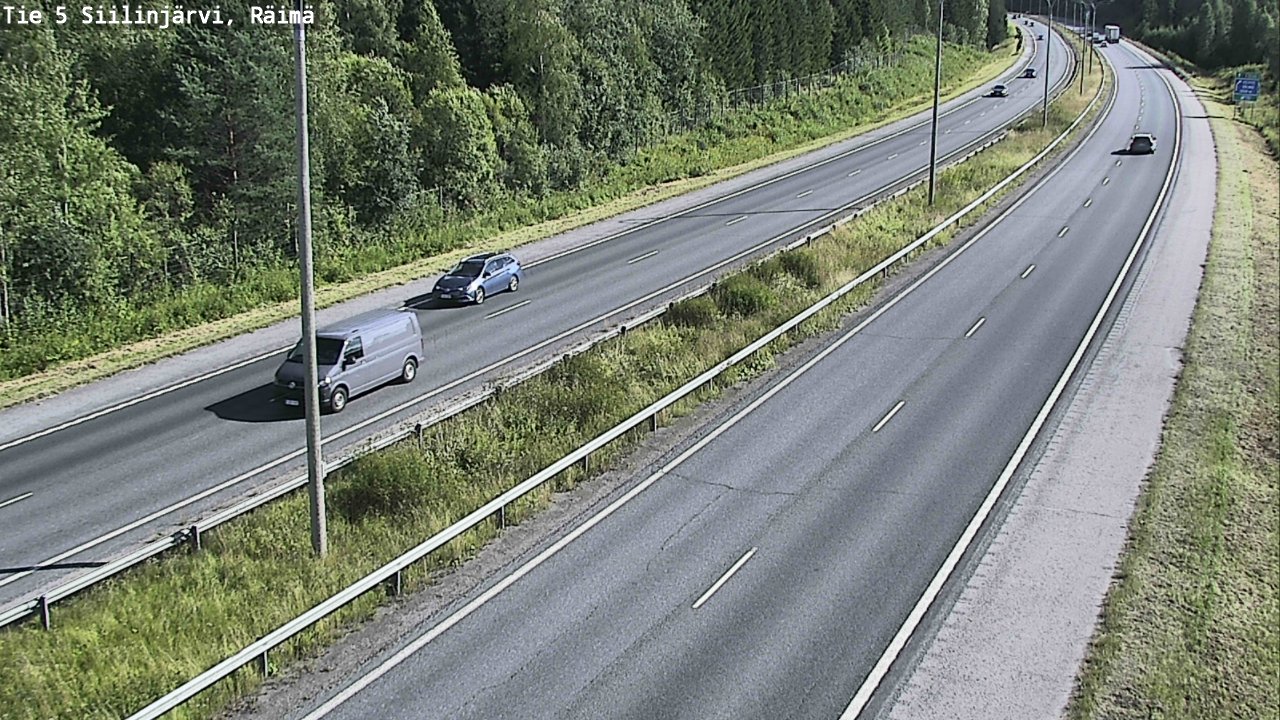 Kelikamerat Kuva Tie 5 Siilinjärvi, Räimä, Siilinjärvi, Pohjois-Savo