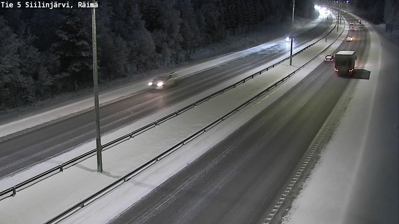 Kelikamerat Kuva Tie 5 Siilinjärvi, Räimä, Siilinjärvi, Pohjois-Savo