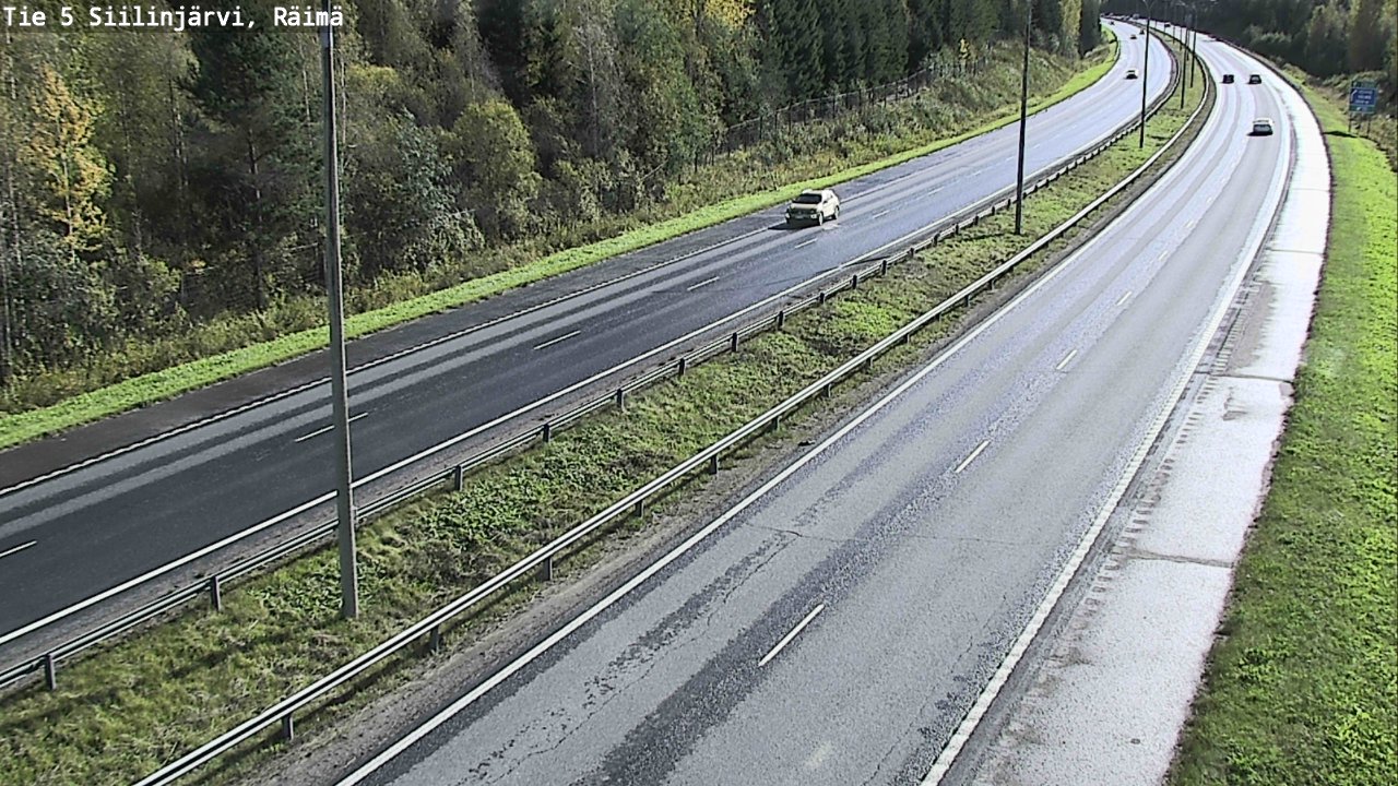 Kelikamerat Kuva Tie 5 Siilinjärvi, Räimä, Siilinjärvi, Pohjois-Savo