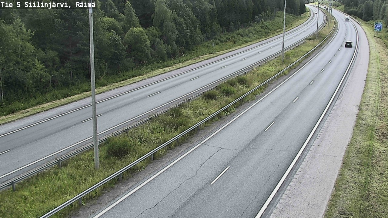 Kelikamerat Kuva Tie 5 Siilinjärvi, Räimä, Siilinjärvi, Pohjois-Savo
