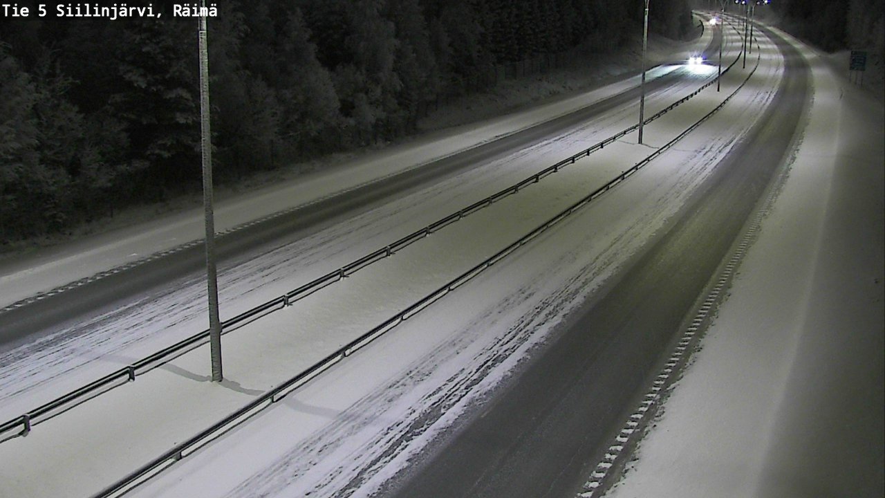 Kelikamerat Kuva Tie 5 Siilinjärvi, Räimä, Siilinjärvi, Pohjois-Savo