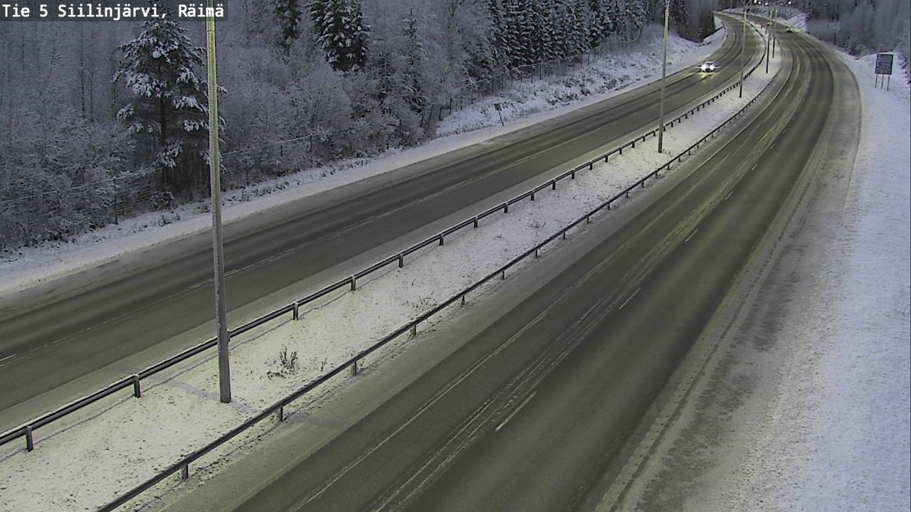 Kelikamerat Kuva Tie 5 Siilinjärvi, Räimä, Siilinjärvi, Pohjois-Savo