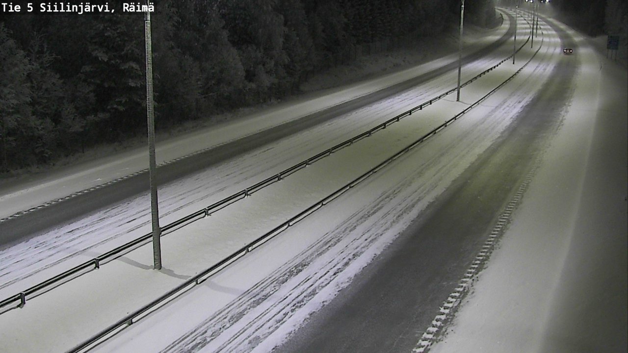 Kelikamerat Kuva Tie 5 Siilinjärvi, Räimä, Siilinjärvi, Pohjois-Savo
