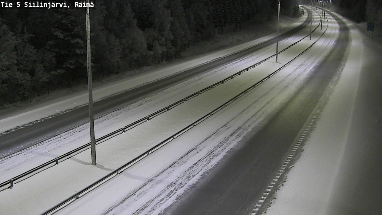 Kelikamerat Kuva Tie 5 Siilinjärvi, Räimä, Siilinjärvi, Pohjois-Savo
