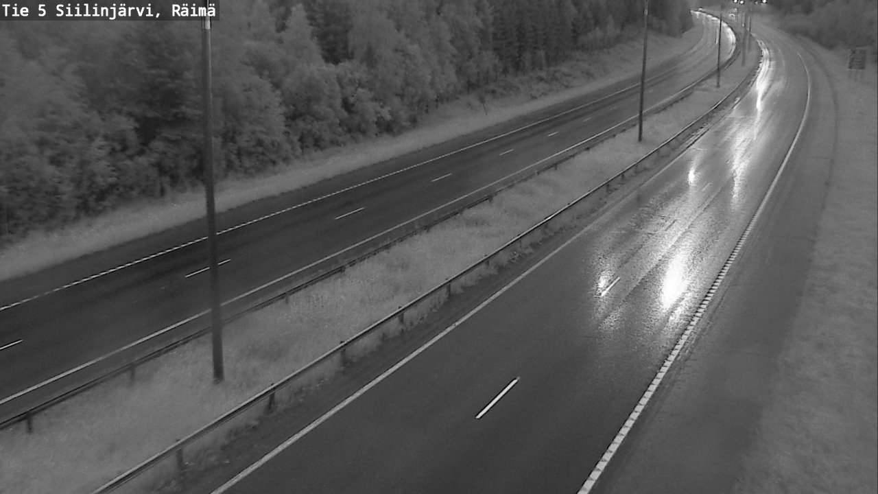 Weather Camera Image Road Siilinjärvi, Räimä, Siilinjärvi, Pohjois-Savo