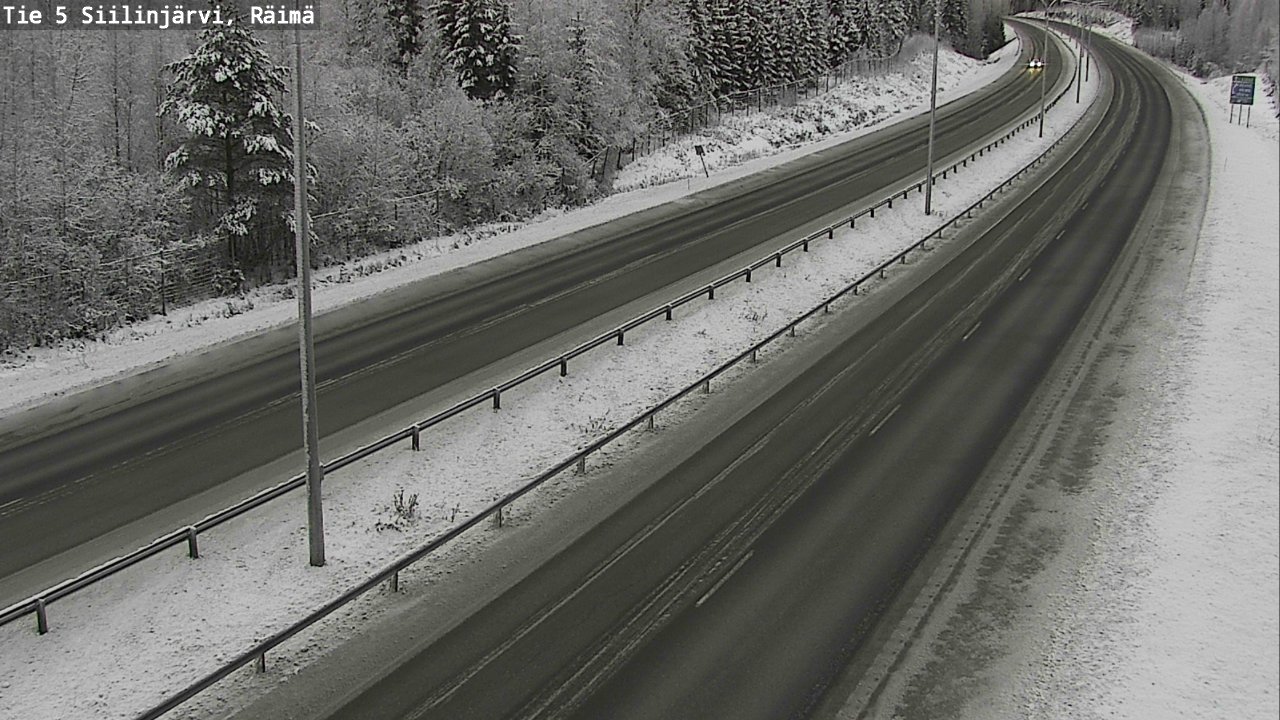 Kelikamerat Kuva Tie 5 Siilinjärvi, Räimä, Siilinjärvi, Pohjois-Savo