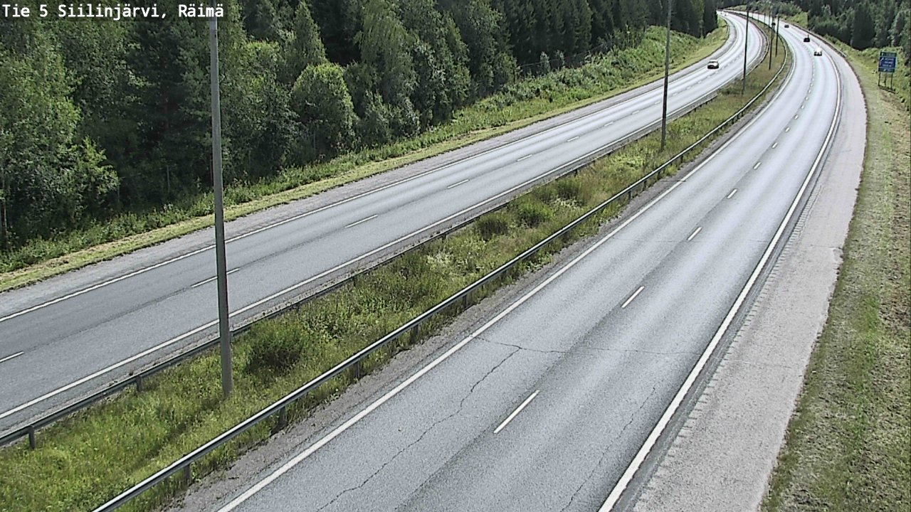 Kelikamerat Kuva Tie 5 Siilinjärvi, Räimä, Siilinjärvi, Pohjois-Savo