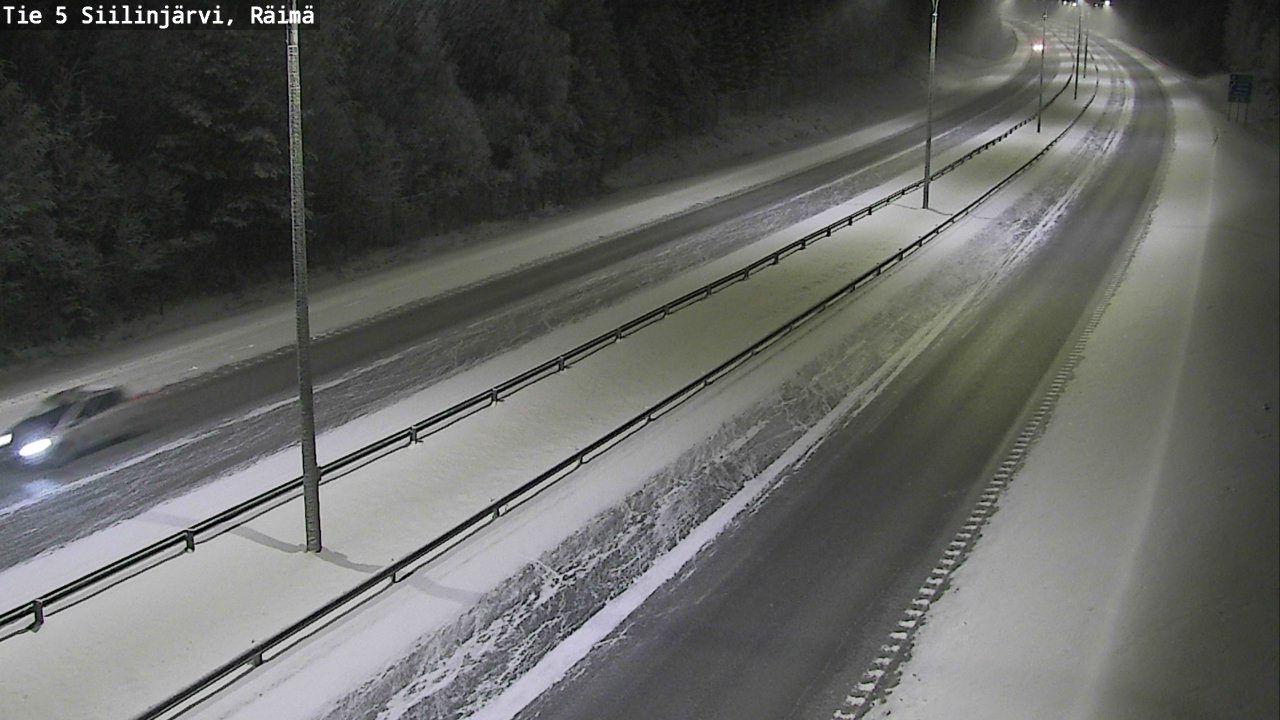 Kelikamerat Kuva Tie 5 Siilinjärvi, Räimä, Siilinjärvi, Pohjois-Savo