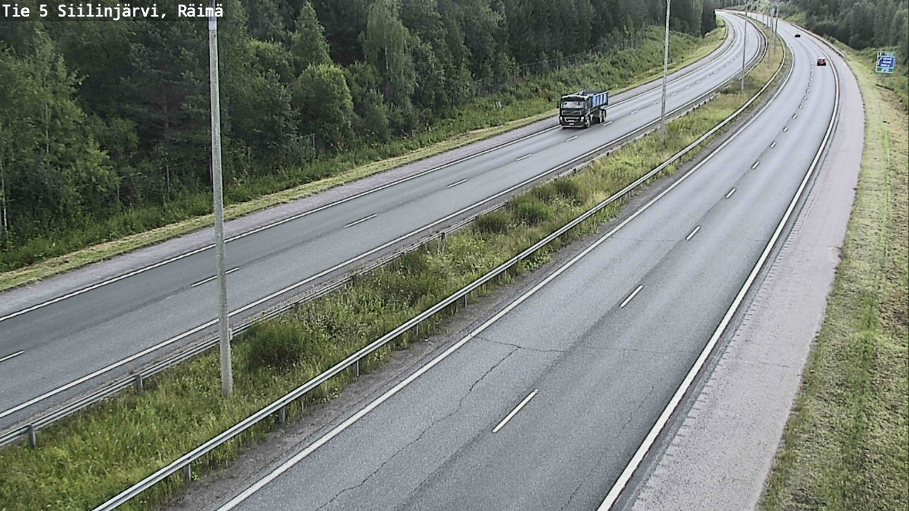 Kelikamerat Kuva Tie 5 Siilinjärvi, Räimä, Siilinjärvi, Pohjois-Savo