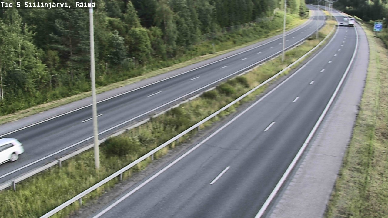 Kelikamerat Kuva Tie 5 Siilinjärvi, Räimä, Siilinjärvi, Pohjois-Savo