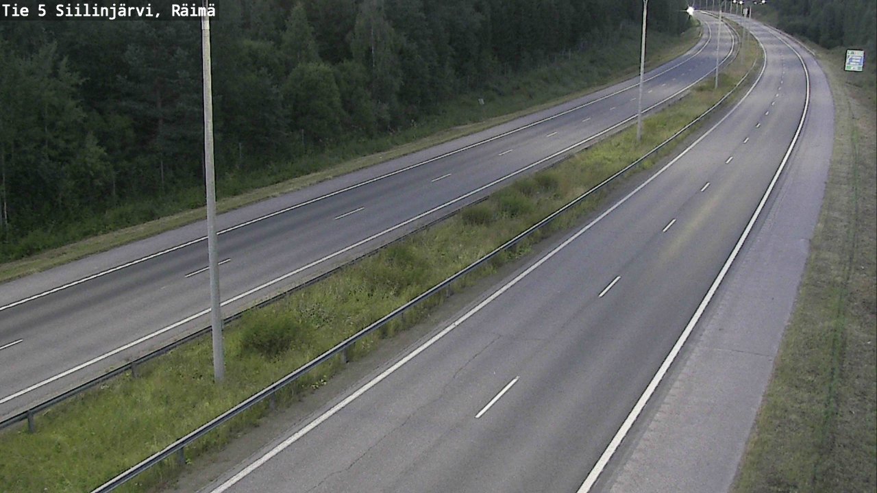 Kelikamerat Kuva Tie 5 Siilinjärvi, Räimä, Siilinjärvi, Pohjois-Savo