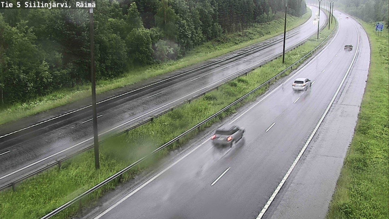 Weather Camera Image Väg 5 Siilinjärvi, Räimä, Siilinjärvi, Pohjois-Savo