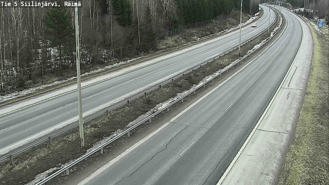 Weather Camera Image Väg 5 Siilinjärvi, Räimä, Siilinjärvi, Pohjois-Savo