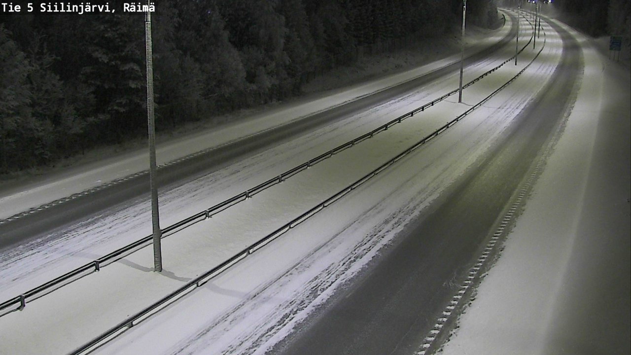 Kelikamerat Kuva Tie 5 Siilinjärvi, Räimä, Siilinjärvi, Pohjois-Savo
