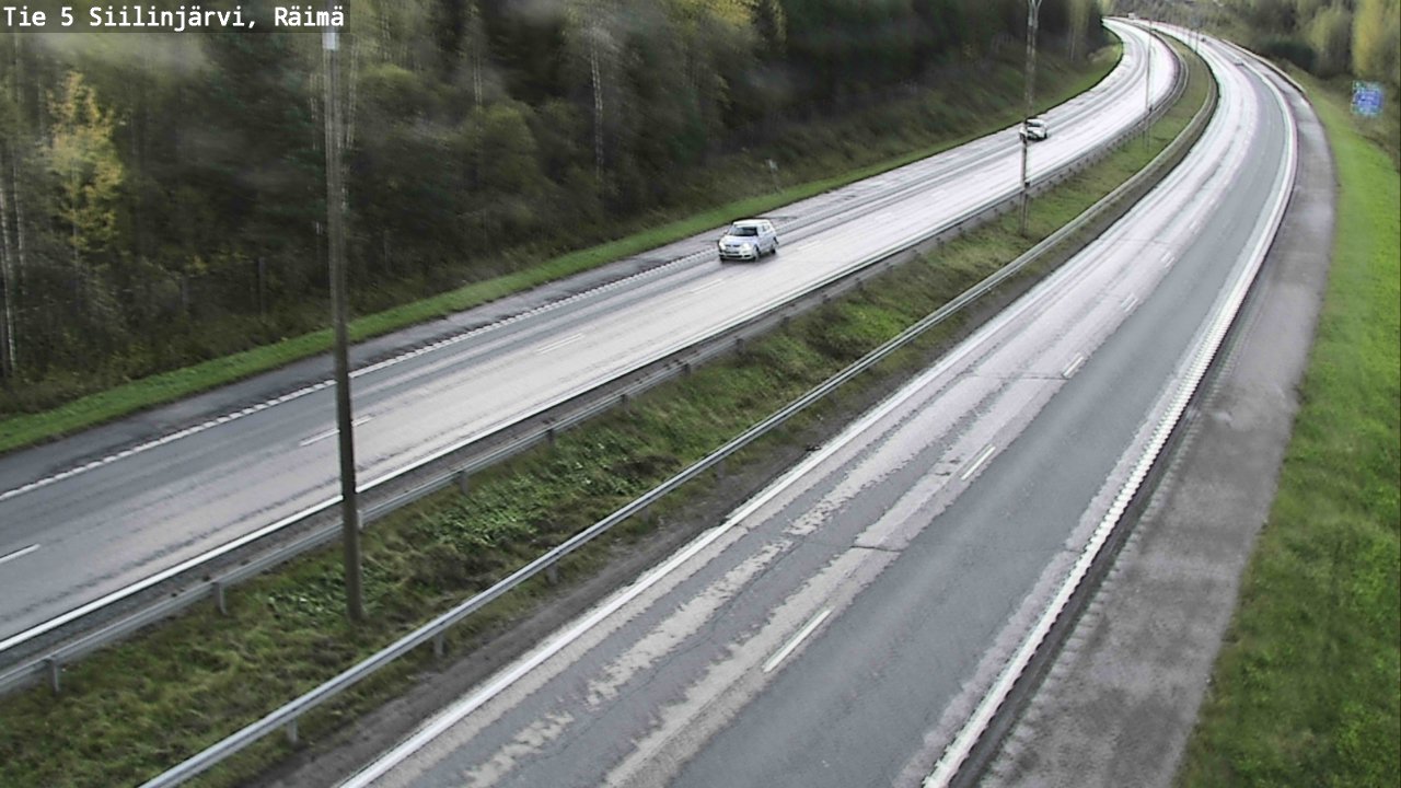 Weather Camera Image Road Siilinjärvi, Räimä, Siilinjärvi, Pohjois-Savo