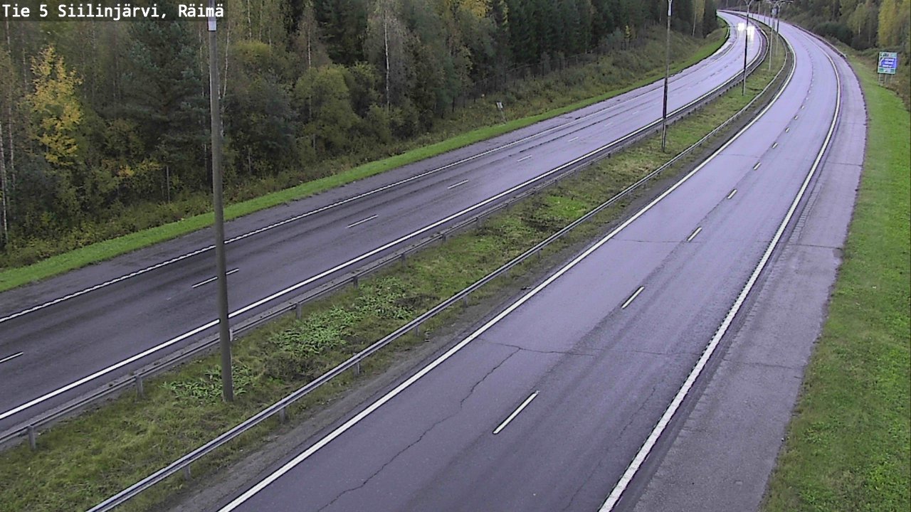 Kelikamerat Kuva Tie 5 Siilinjärvi, Räimä, Siilinjärvi, Pohjois-Savo