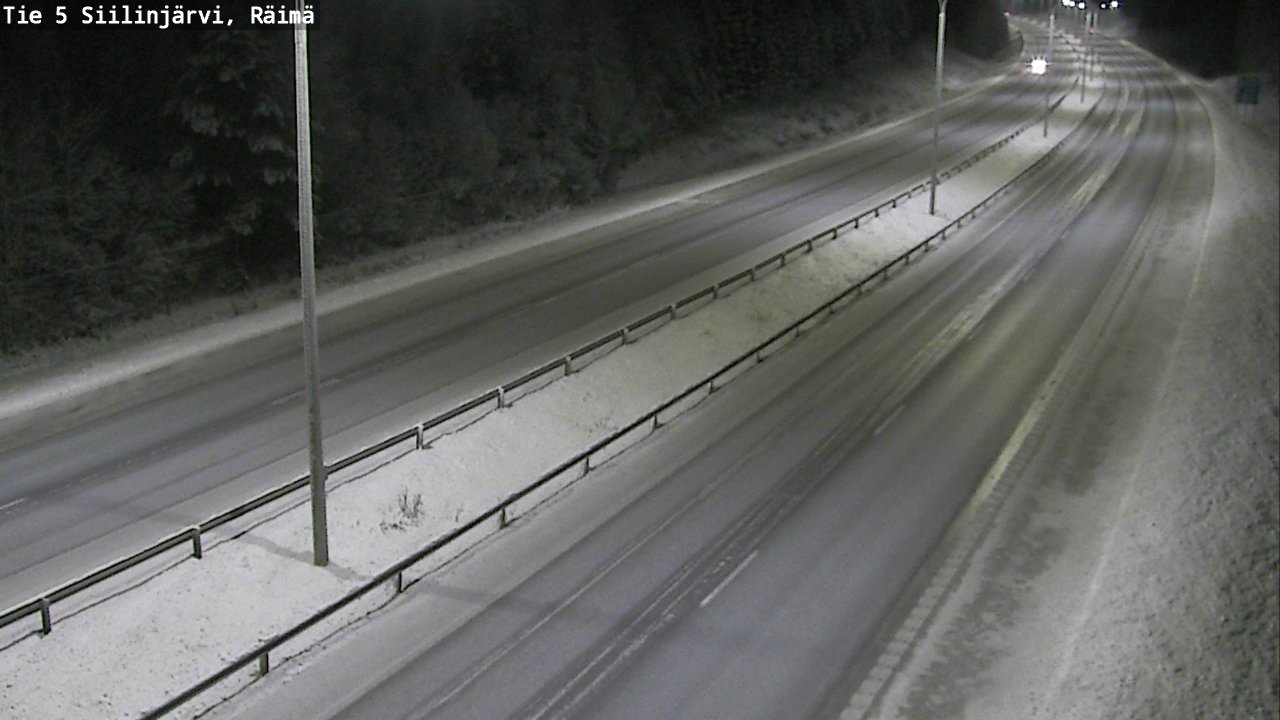 Kelikamerat Kuva Tie 5 Siilinjärvi, Räimä, Siilinjärvi, Pohjois-Savo