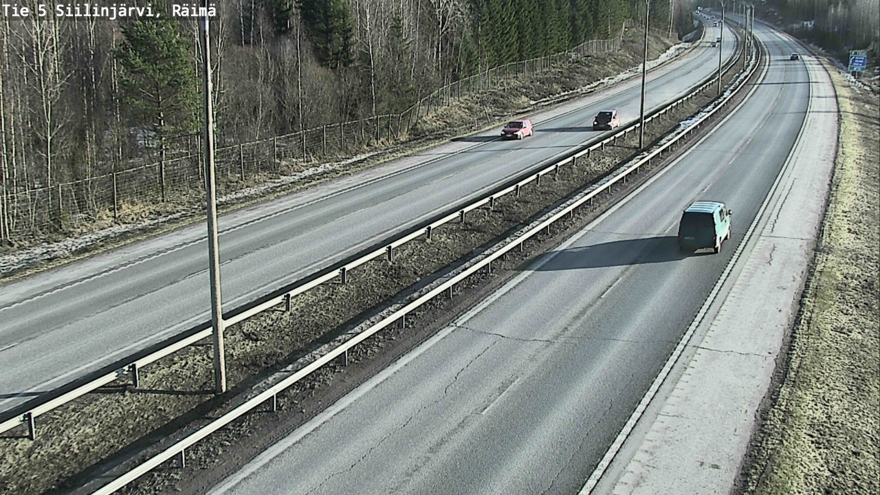 Kelikamerat Kuva Tie 5 Siilinjärvi, Räimä, Siilinjärvi, Pohjois-Savo