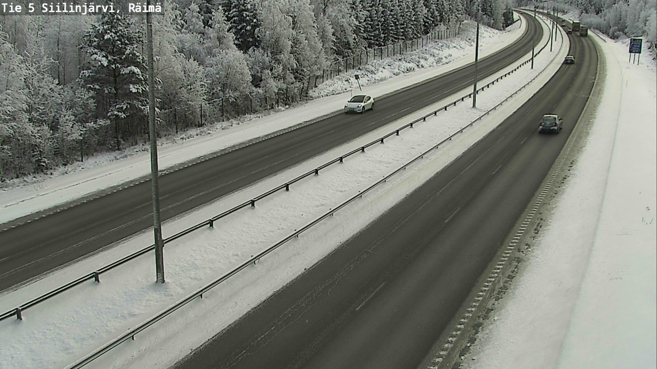 Weather Camera Image Road Siilinjärvi, Räimä, Siilinjärvi, Pohjois-Savo