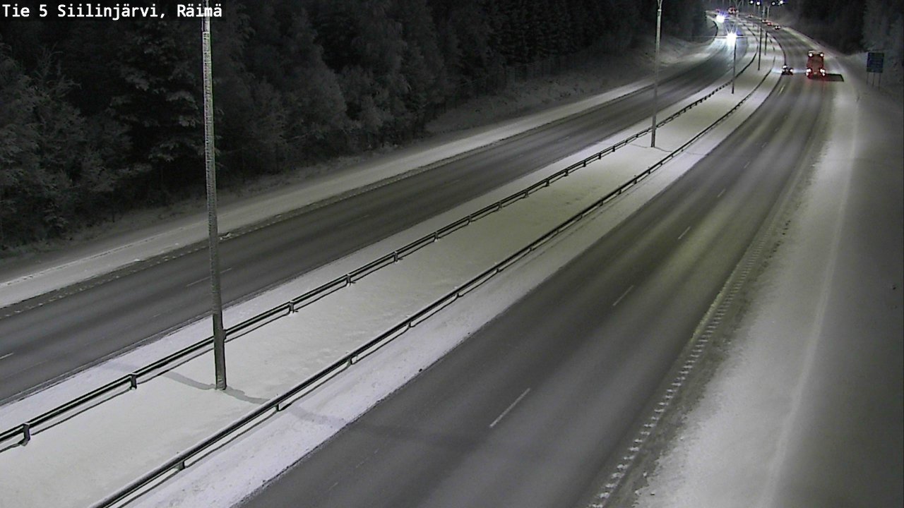 Weather Camera Image Väg 5 Siilinjärvi, Räimä, Siilinjärvi, Pohjois-Savo