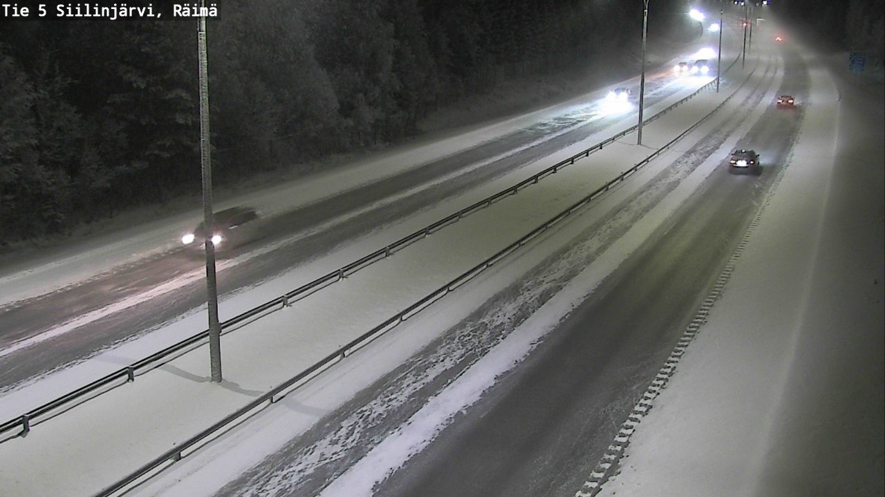 Kelikamerat Kuva Tie 5 Siilinjärvi, Räimä, Siilinjärvi, Pohjois-Savo