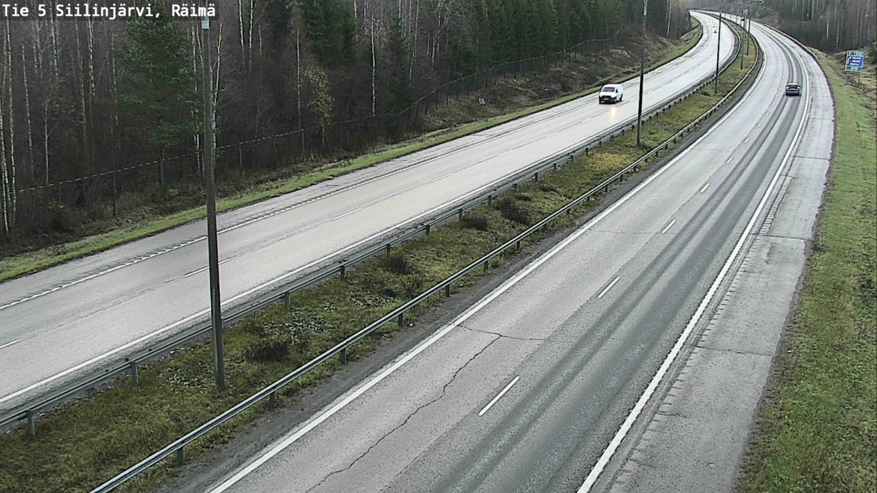 Weather Camera Image Road Siilinjärvi, Räimä, Siilinjärvi, Pohjois-Savo