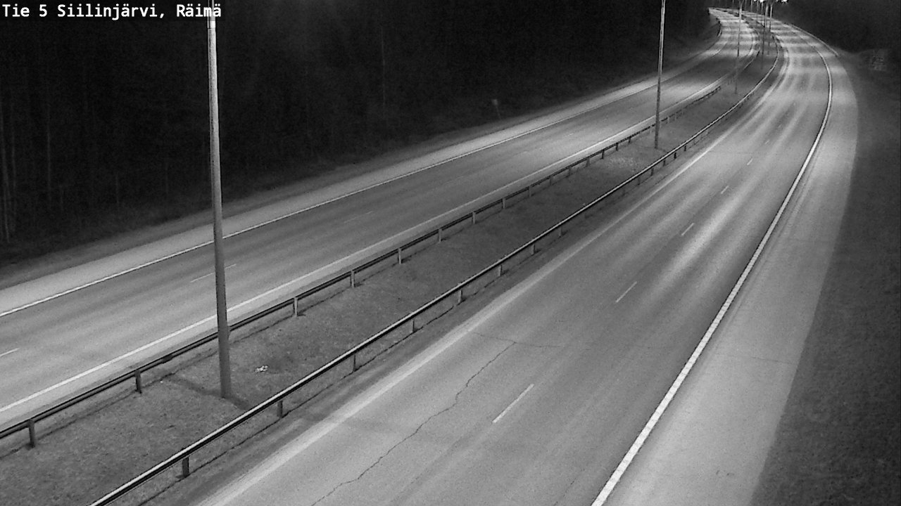 Weather Camera Image Road Siilinjärvi, Räimä, Siilinjärvi, Pohjois-Savo