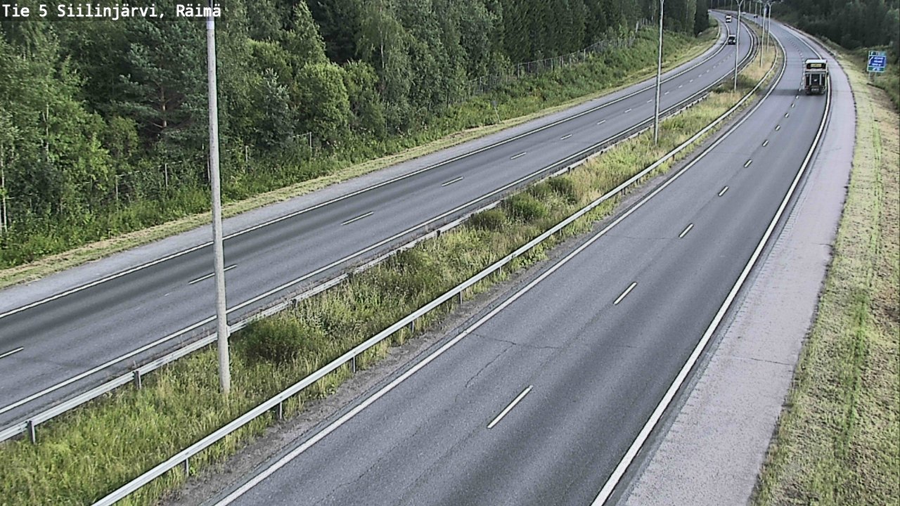 Kelikamerat Kuva Tie 5 Siilinjärvi, Räimä, Siilinjärvi, Pohjois-Savo