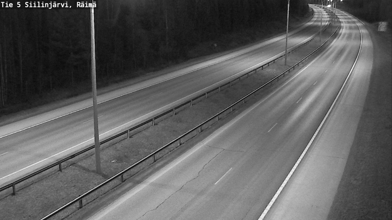 Weather Camera Image Road Siilinjärvi, Räimä, Siilinjärvi, Pohjois-Savo