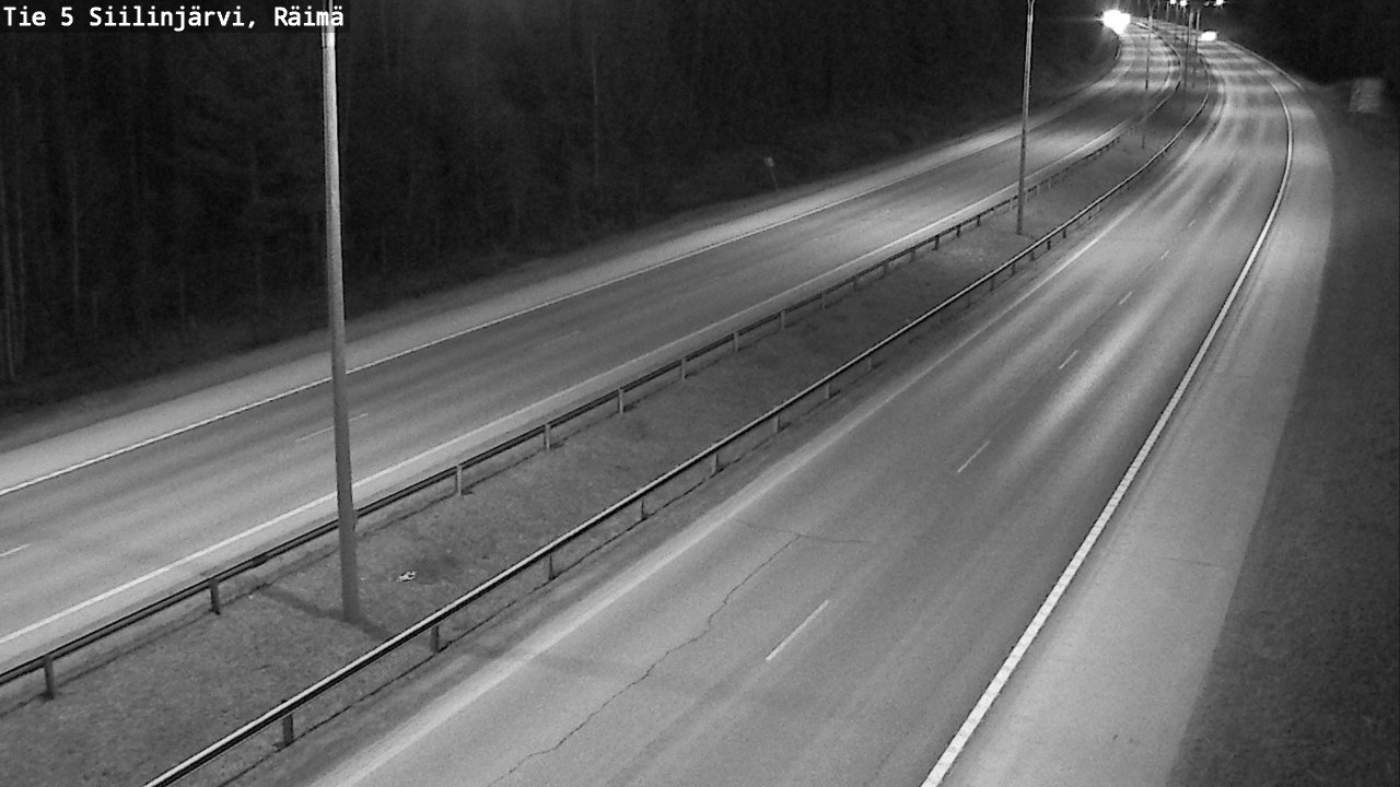 Weather Camera Image Road Siilinjärvi, Räimä, Siilinjärvi, Pohjois-Savo