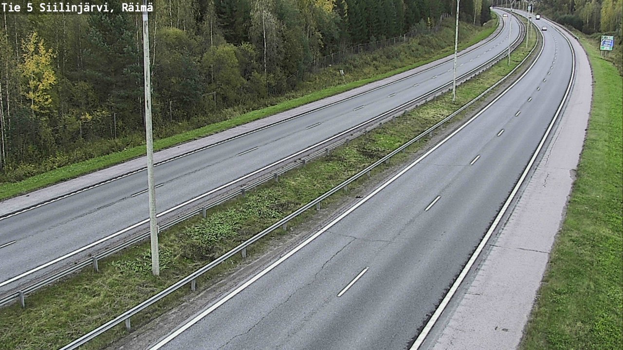 Kelikamerat Kuva Tie 5 Siilinjärvi, Räimä, Siilinjärvi, Pohjois-Savo
