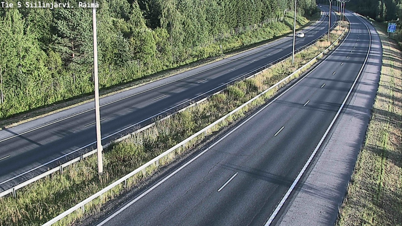 Kelikamerat Kuva Tie 5 Siilinjärvi, Räimä, Siilinjärvi, Pohjois-Savo