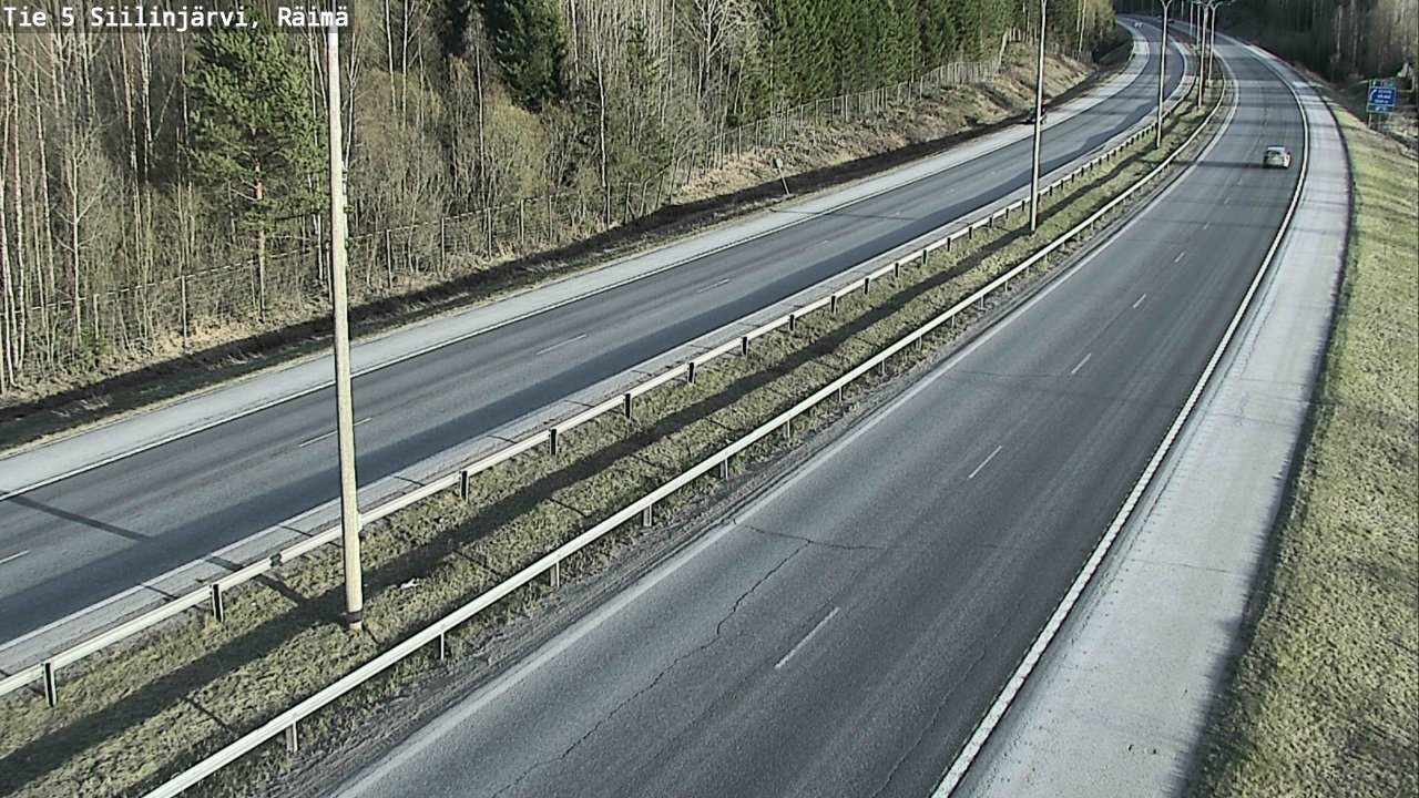 Weather Camera Image Road Siilinjärvi, Räimä, Siilinjärvi, Pohjois-Savo