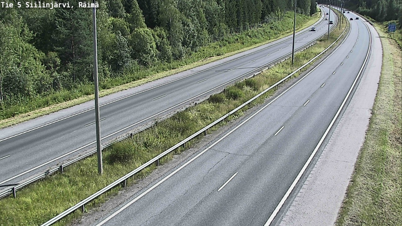 Kelikamerat Kuva Tie 5 Siilinjärvi, Räimä, Siilinjärvi, Pohjois-Savo