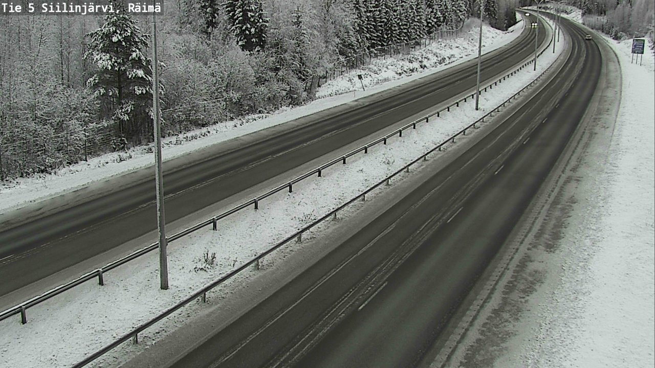 Kelikamerat Kuva Tie 5 Siilinjärvi, Räimä, Siilinjärvi, Pohjois-Savo